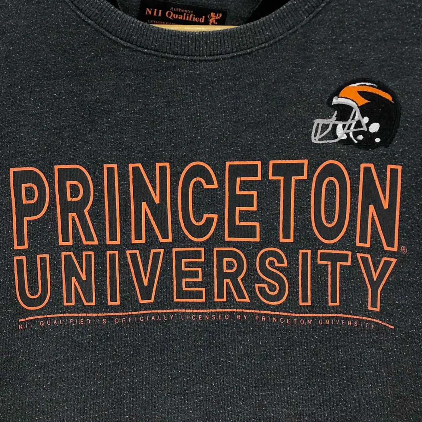 Vintage Style Princeton University Tigers T-Shirt Sweatshirt Hoodie Crewneck Pullover American Football Gifts Lover - Image 2