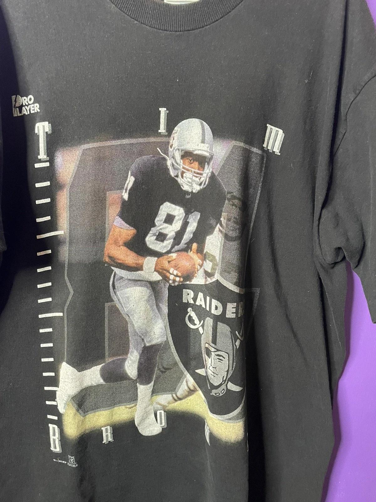 Vintage Style Pro Player Oakland Raider Tim Brown Player Sweatshirt T-shirt, NFL Football Teams Gifts For Fans