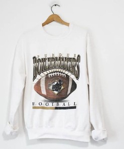 Vintage Style Purdue University Boilermakers Football Sweatshirt, Purdue Boilermakers Sweater Purdue Shirt