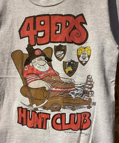 Vintage Style Rare 1991 NFL San Francisco 49Ers Hunt Club Sweatshirt T-shirt, NFL Football Teams Gifts For Fans