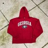 Vintage Style Russell Athletic Georgia Bulldogs University American Sweatshirt Gifts For Ncaa