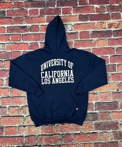 Vintage Style Russell Athletic Hoodie Ucla University American Sweatshirt Gifts For Ncaa