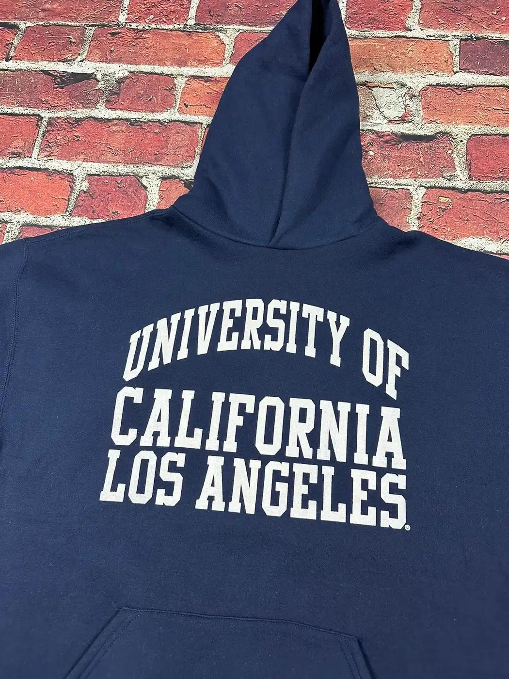 Vintage Style Russell Athletic Hoodie Ucla University American Sweatshirt Gifts For Ncaa - Image 2