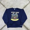 Vintage Style Russell Athletic Notre Dame University American Sweatshirt Gifts For Ncaa