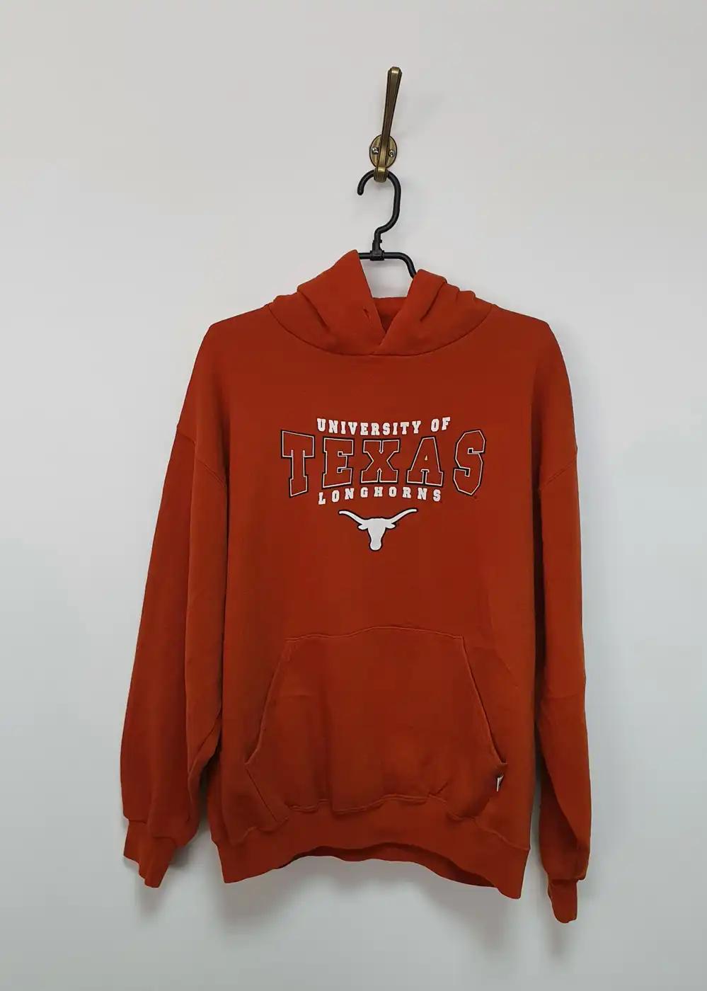 Vintage Style Russell Athletic Texas Longhorns University American Sweatshirt Gifts For Ncaa