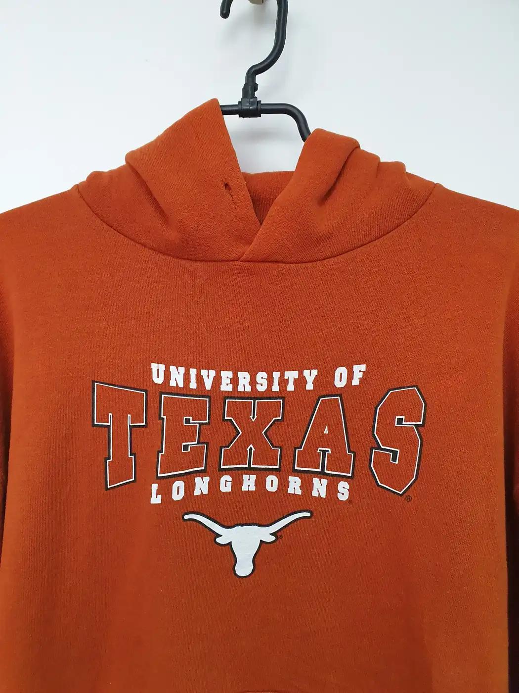 Vintage Style Russell Athletic Texas Longhorns University American Sweatshirt Gifts For Ncaa - Image 2