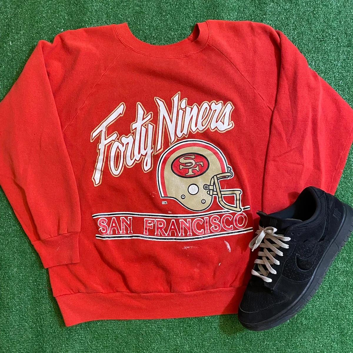 Vintage Style San Francisco 49Er Sweatshirt T-shirt, NFL Football Teams Gifts For Fans