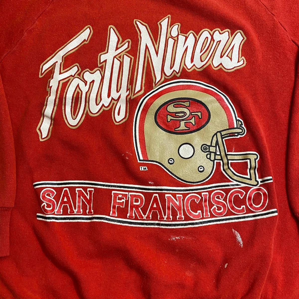 Vintage Style San Francisco 49Er Sweatshirt T-shirt, NFL Football Teams Gifts For Fans - Image 2