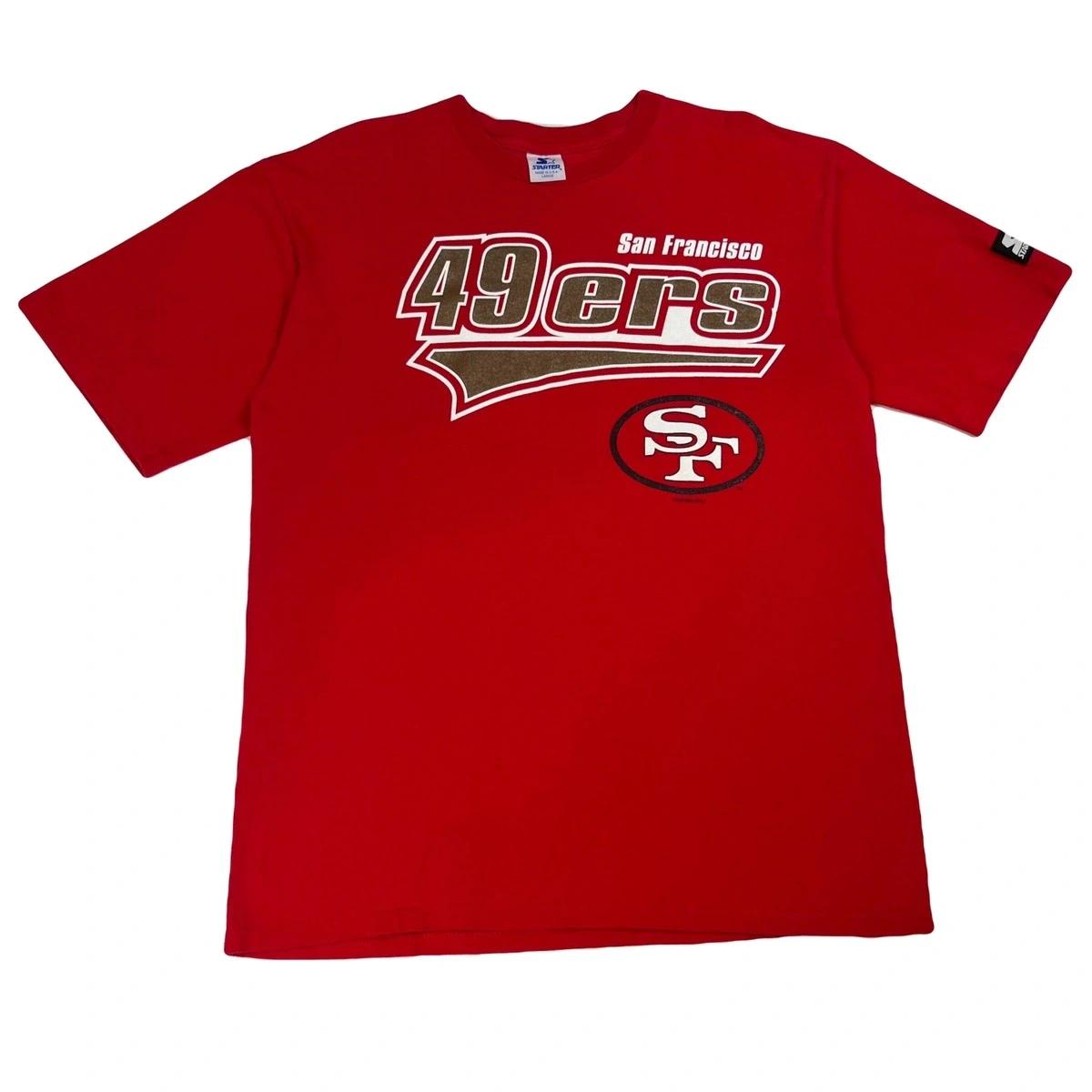 Vintage Style San Francisco 49Ers Starter Sweatshirt T-shirt Ideal Gift for NFL Fans