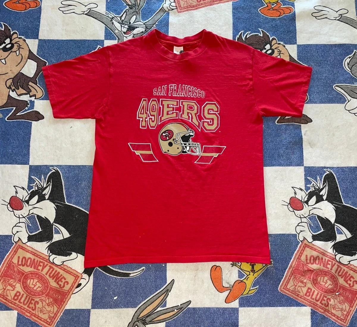 Vintage Style San Francisco 49Ers Sweatshirt T-shirt, NFL Football Teams Gifts For Fans