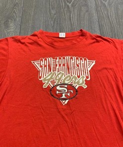 Vintage Style San Fransisco 49Ers 80s Champion NFL Sweatshirt T-shirt, NFL Football Teams Gifts For Fans