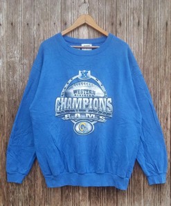 Vintage Style St Louis Rams Western Division NFL SporHoodie Sweatshirt Shirt Gifts for NFL Fans