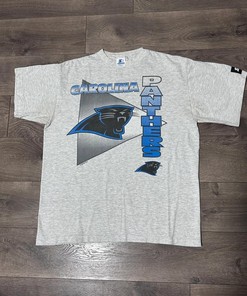 Vintage Style Starter 90s Caroline Panthers Sweatshirt T-shirt Ideal Gift for NFL Fans