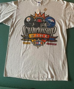 Vintage Style Super Bowl Tshirt Pullover Hoodie Sweatshirt Crewneck Reprinted Gifts for NFL Fans