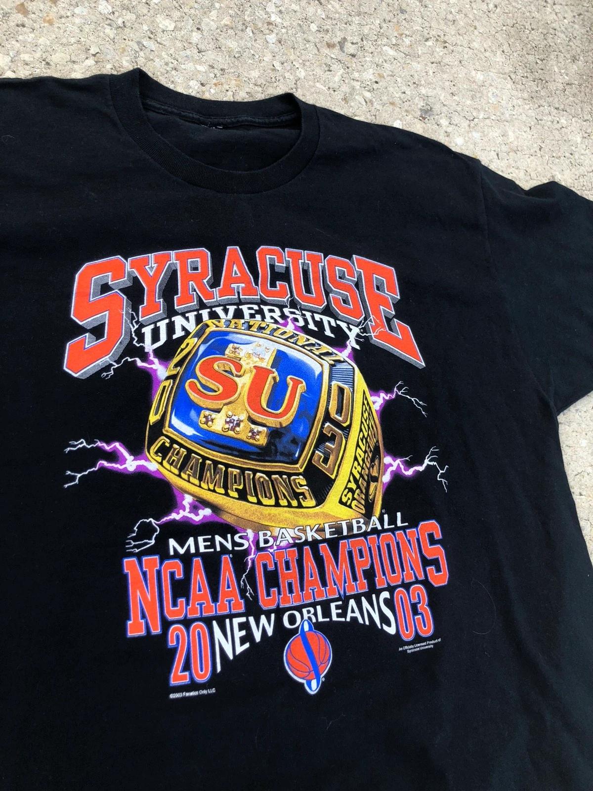 Vintage Style Syracuse Lightning Ring Champions T-Shirt, Sweatshirt, Hoodie Gifts For Fans - Image 2