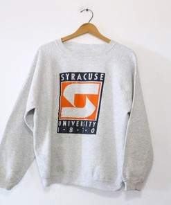 Vintage Style Syracuse University Orangemen Sweatshirt, Syracuse University Shirt, College Football Shirt