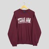 Vintage Style Texas A&M University Maroon University American Sweatshirt Gifts For Ncaa
