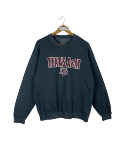 Vintage Style Texas Am Aggies Sweatshirt Hoodie Football Game Day T-Shirt Lover
