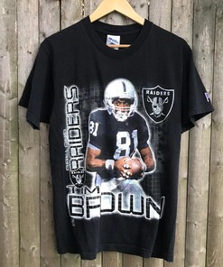Vintage Style Tim Brown Oakland Raiders Player Sweatshirt T-shirt, NFL Football Teams Gifts For Fans
