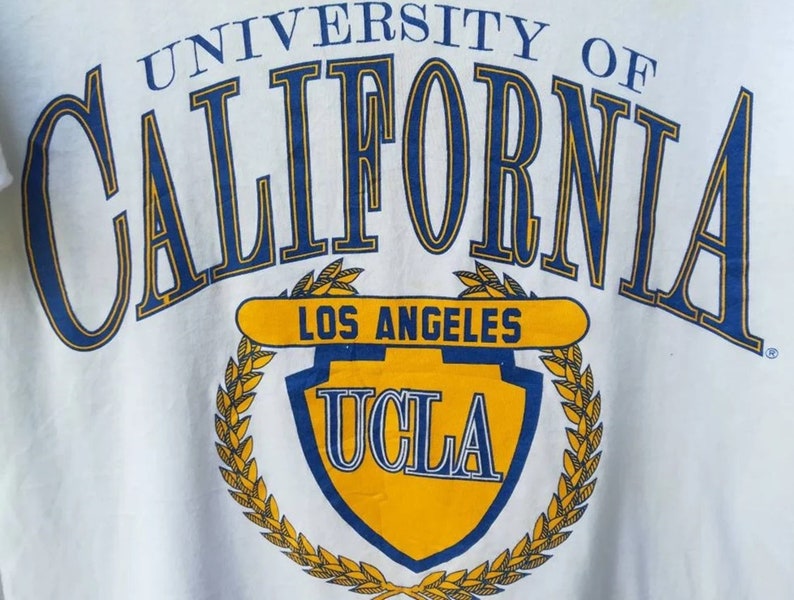 Vintage Style Ucla University Of California T-Shirt Vintage Style 90S Shirt Gift For Her/Him - Image 2