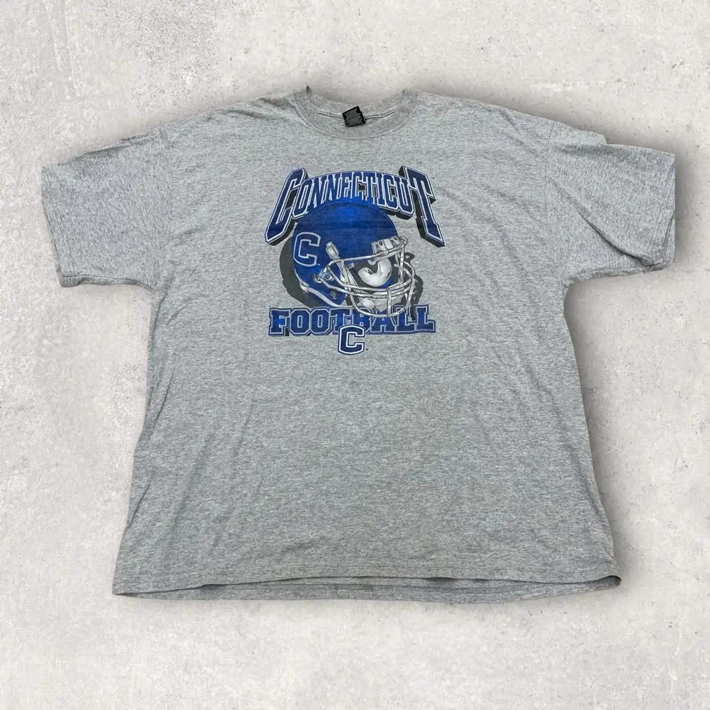 Vintage Style Uconn Huskies Apparel T-Shirt, Sweatshirt Hoodie For Ncaa Fans