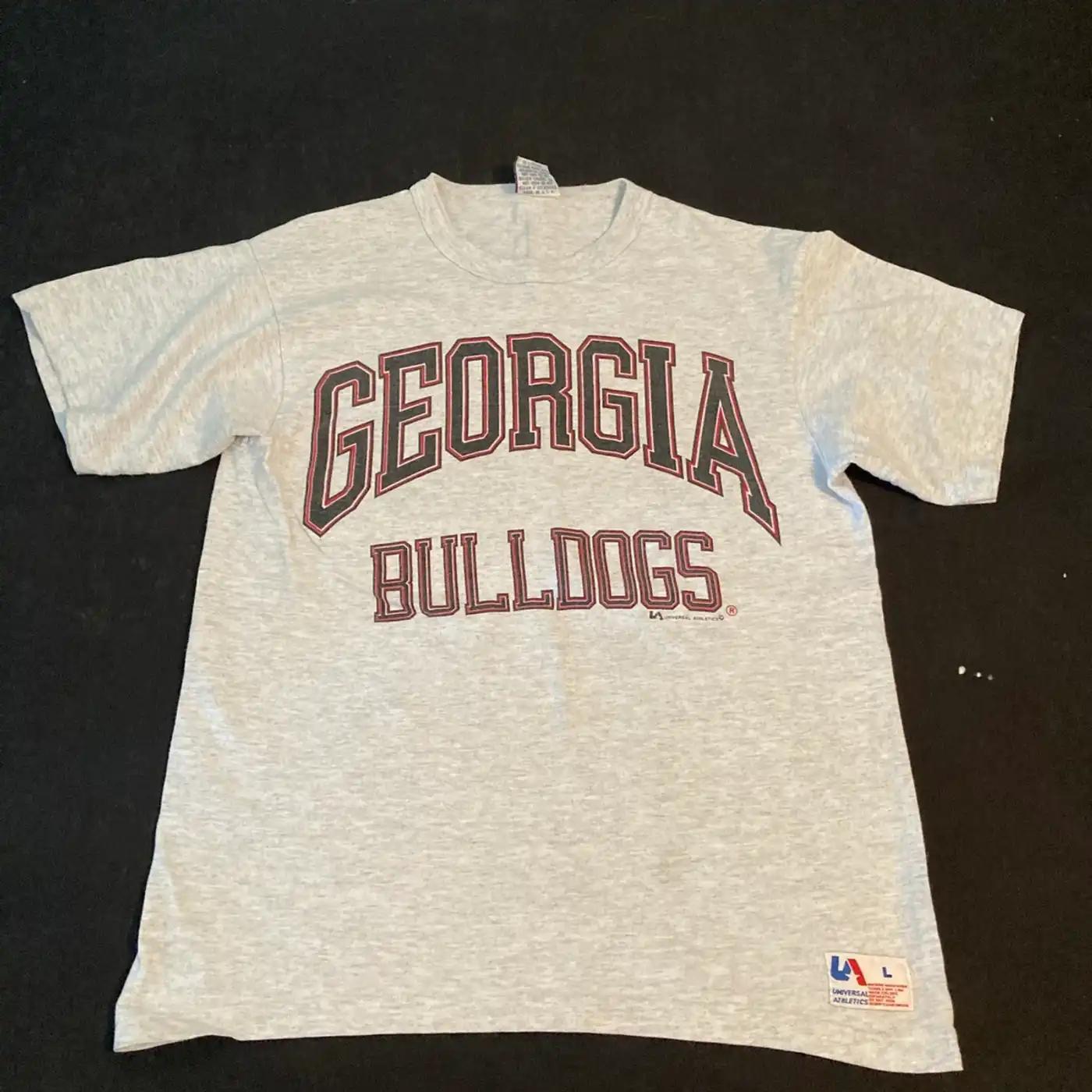 Vintage Style Uga Georgia Bulldogs T-Shirt Sweatshirt American Football Sweatshirt Sports Gifts - Image 2