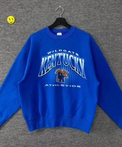 Vintage Style University Kentucky Wildcats Athletics American College Hoodie Sweatshirt Gifts For Fans