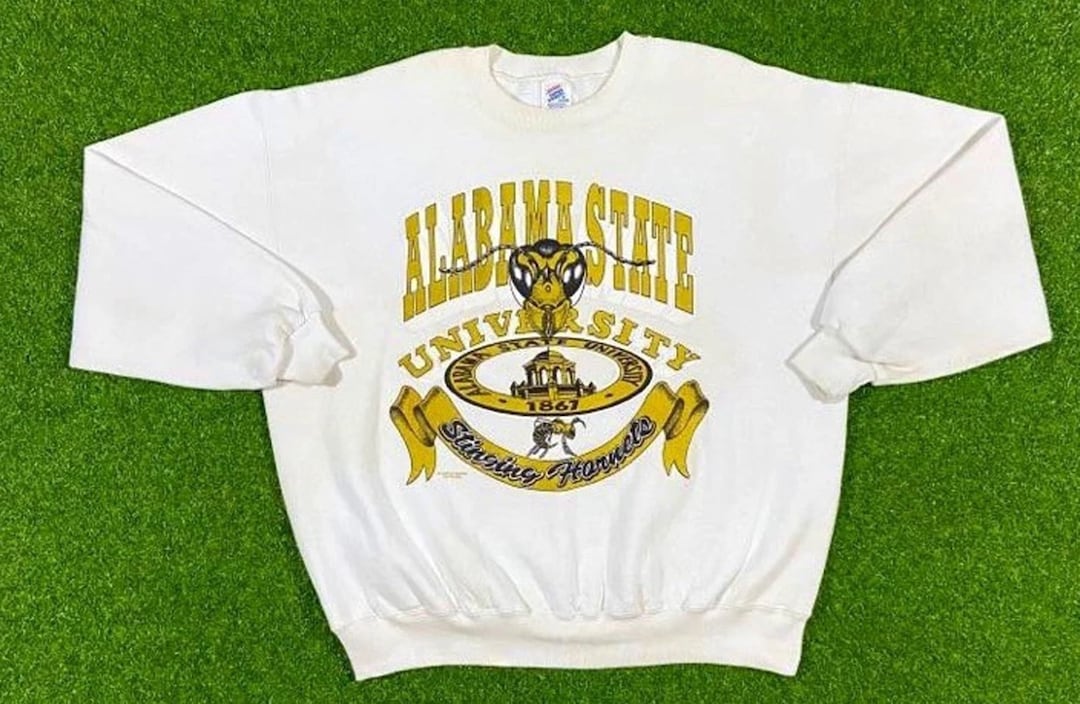 Vintage Style University Of Alabama State Crewneck Sweatshirt, Alabama State Sweater, Vintage Style 90S Shirt