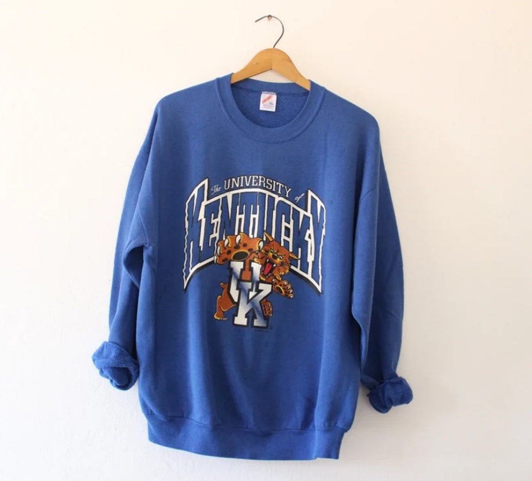 Vintage Style University Of Kentucky Wildcats Sweatshirt Stylish And Comfortable Wildcats Shirt And Hoodie