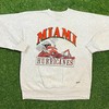Vintage Style University Of Miami Hurricanes Crewneck Sweatshirt Gift For Her/Him