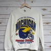 Vintage Style University Of Michigan Big Ten Champions Rose Bowl Wolverines Sweatshirt, Michigan Wolverines Sweater