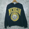 Vintage Style University Of Michigan Sweatshirt, Michigan Sweater, Vintage Style 90S Shirt