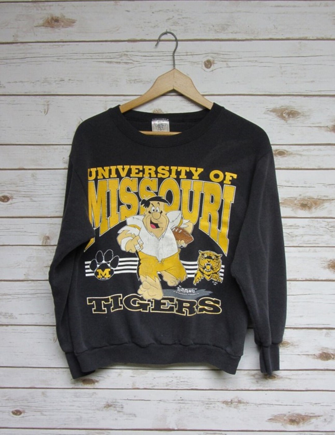 Vintage Style University Of Missouri Tigers Football Sweatshirt, Missouri University Tigers Sweater, Gift For Fans
