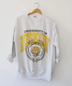 Vintage Style University Of Missouri Tigers Mizzou Sweatshirt, Vintage Style 90S Shirt Missouri Tigers Sweater