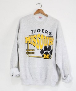 Vintage Style University Of Missouri Tigers Sweatshirt, Missouri Tigers Sweater Missouri Tigers Sweatshirt