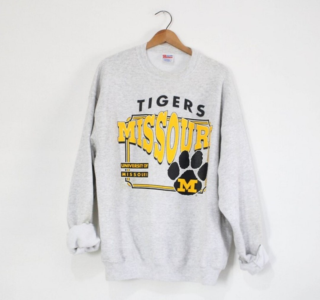 Vintage Style University Of Missouri Tigers Sweatshirt, Missouri Tigers Sweater Missouri Tigers Sweatshirt