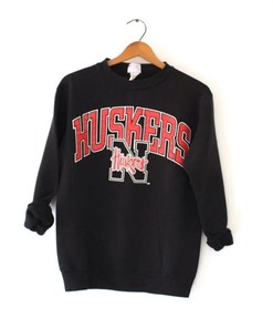 Vintage Style University Of Nebraska Cornhuskers Huskers Sweatshirt Great Gift For Any Fan