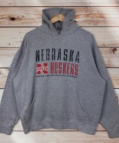 Vintage Style University Of Nebraska Huskers Pullover Hoodie, Nebraska Huskers Sweater Pullover, Hoodie