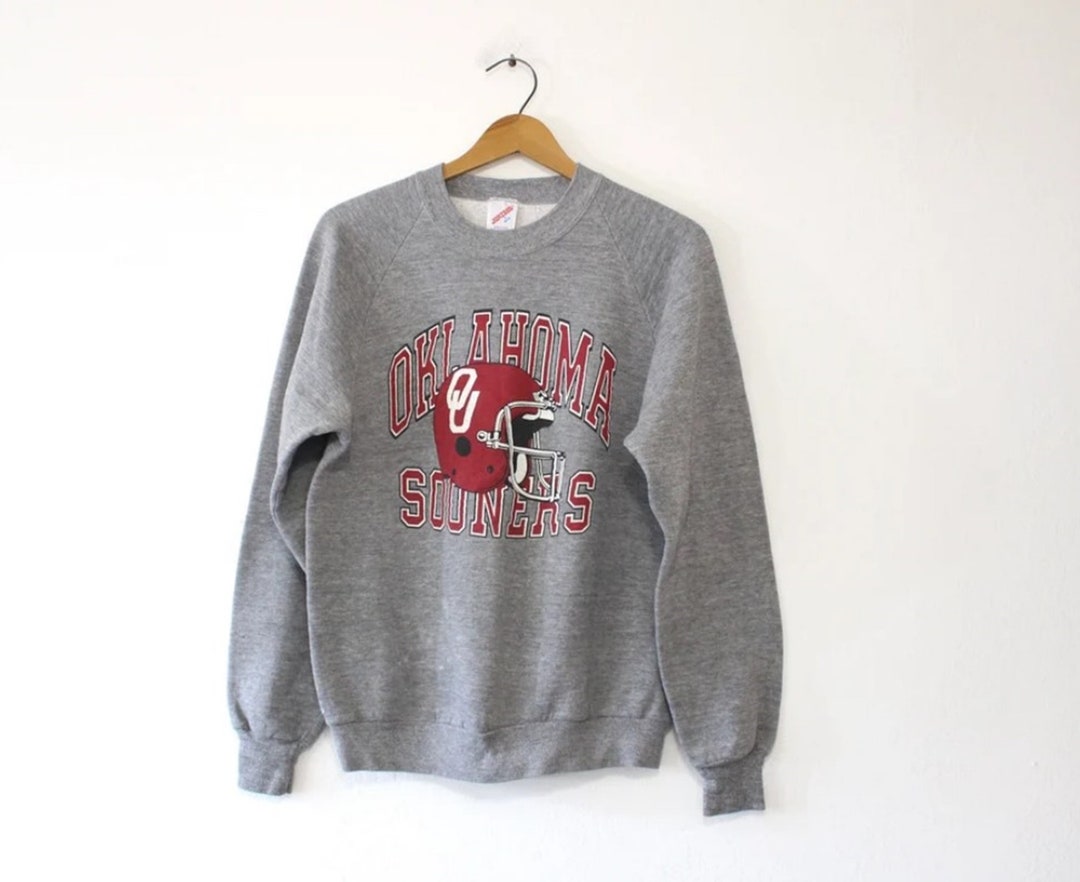 Vintage Style University Of Oklahoma Sooners Sweatshirt, Oklahoma Sooners Shirt, Ncaa Tee, Vintage Style 90S Shirt