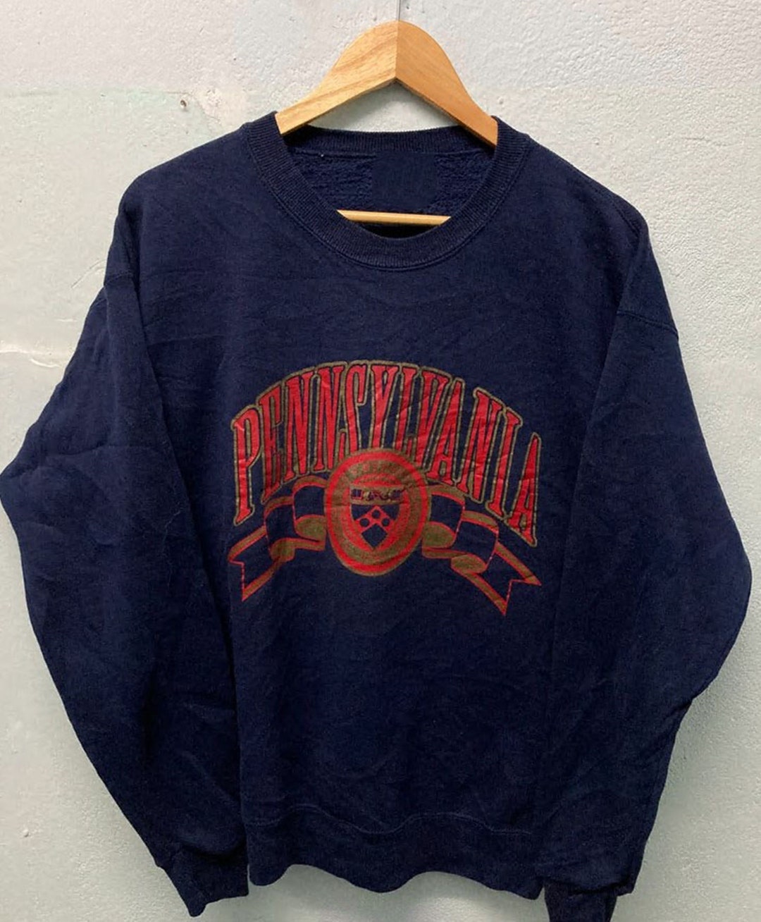 Vintage Style University Of Pennsylvania Sweatshirt, Pennsylvania University Sweater, Vintage Style 90S Shirt
