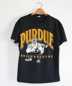 Vintage Style University Of Purdue Boilermakers T-Shirt, Vintage Style 90S Shirt Purdue Boilermakers Sweater