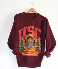 Vintage Style University Of Southern California Usc Trojans Sweatshirt Stylish And Comfortable Trojans Shirt And Hoodie