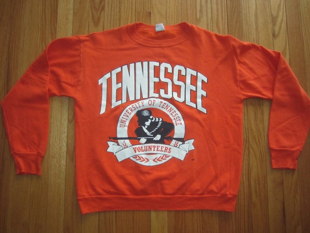 Vintage Style University Of Tennessee Volunteers Crewneck Sweatshirt Vintage Tennessee Volunteers Shirt