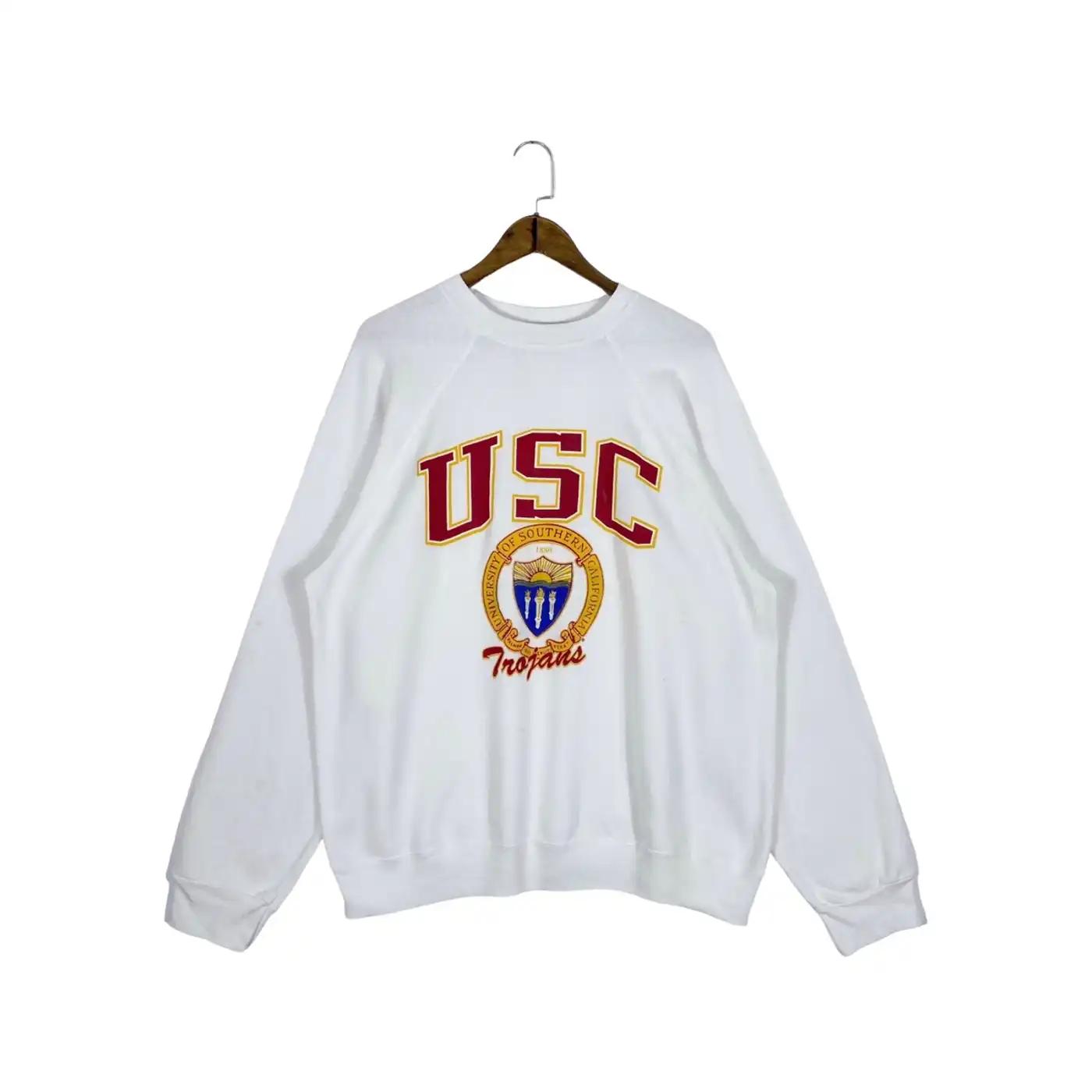 Vintage Style Usc Trojans Ncaa Apparel Sweatshirts, Hoodies, T-Shirts For Fans