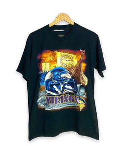 Vintage Style Vikings NFL Sweatshirt T-shirt Ideal Gift for NFL Fans