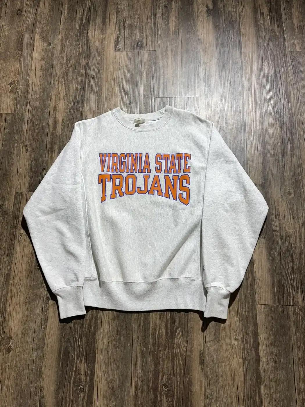 Vintage Style Virginia St Trojans Champion Reverse Weave T-Shirt Sweatshirt American Football Sweatshirt Sports Gifts