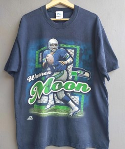 Vintage Style Warren Moon Sweatshirt T-shirt Ideal Gift for NFL Fans
