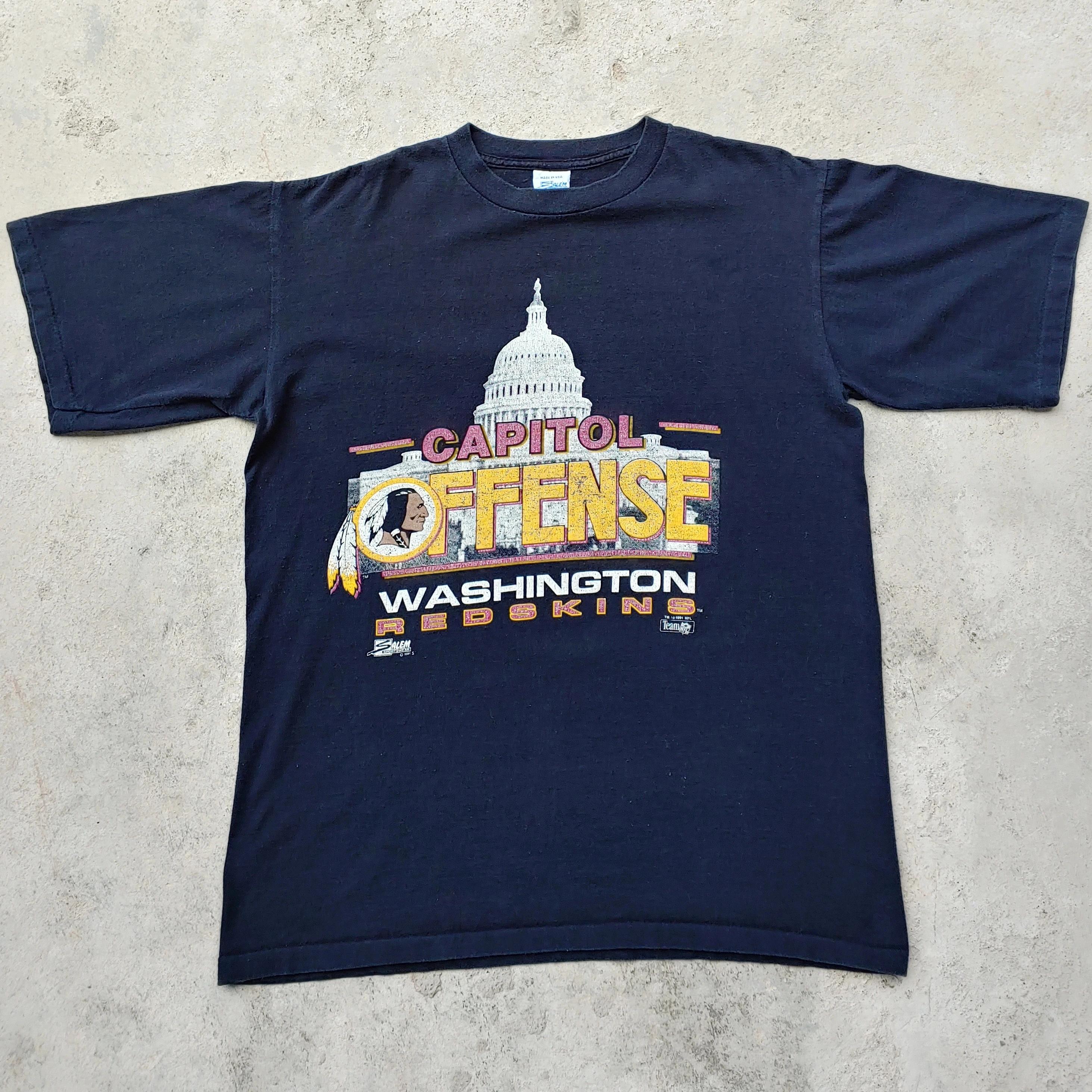 Vintage Style Was Redskins Capitol Offense Sweatshirt T-shirt Ideal Gift for NFL Fans