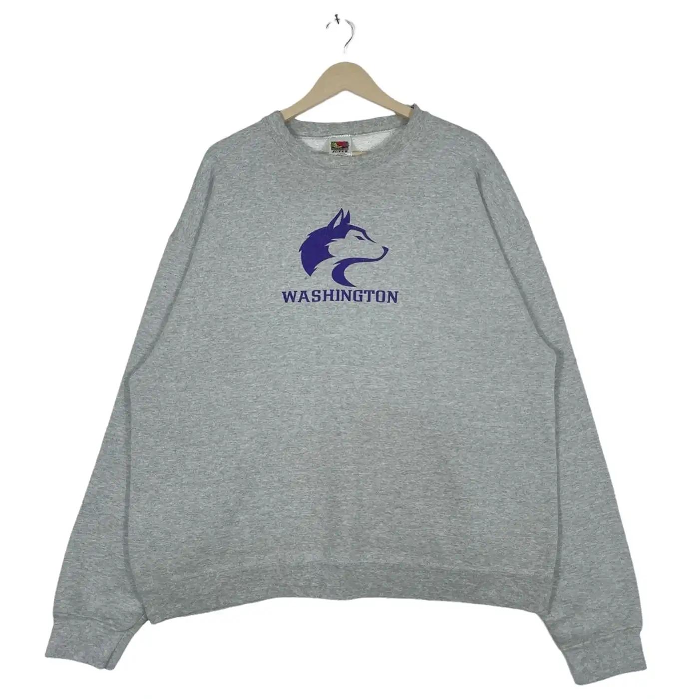 Vintage Style Washington Huskies Sweatshirt Hoodie Football Game Day T-Shirt Lover