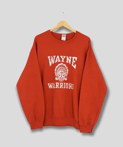 Vintage Style Wayne State Warriors Football Sweatshirt Hoodie Football Game Day T-Shirt Lover